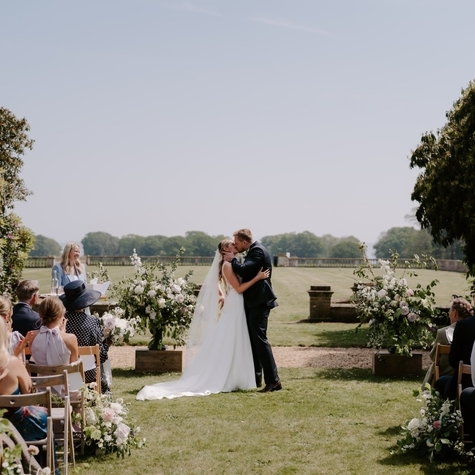 Alice & Matt - A custom AH dress for a beautiful Hampshire wedding